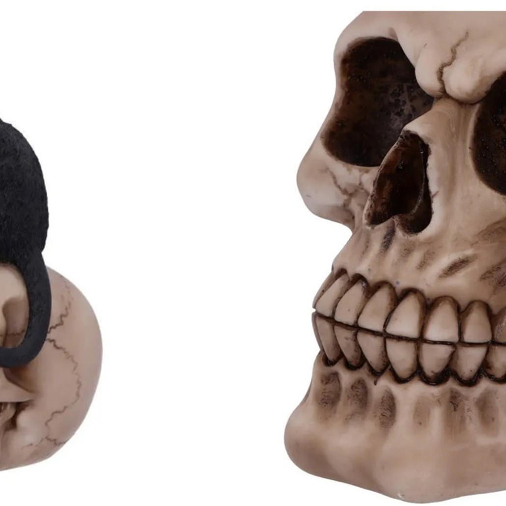 Статуэтка Skull Black Cat