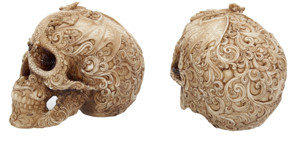 Статуэтка Skull Dragon Pattern