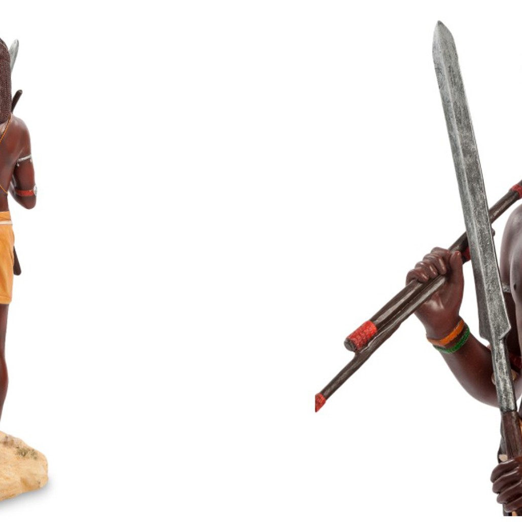 Статуэтка Tribal warrior Masai