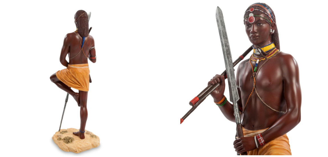 Статуэтка Tribal warrior Masai