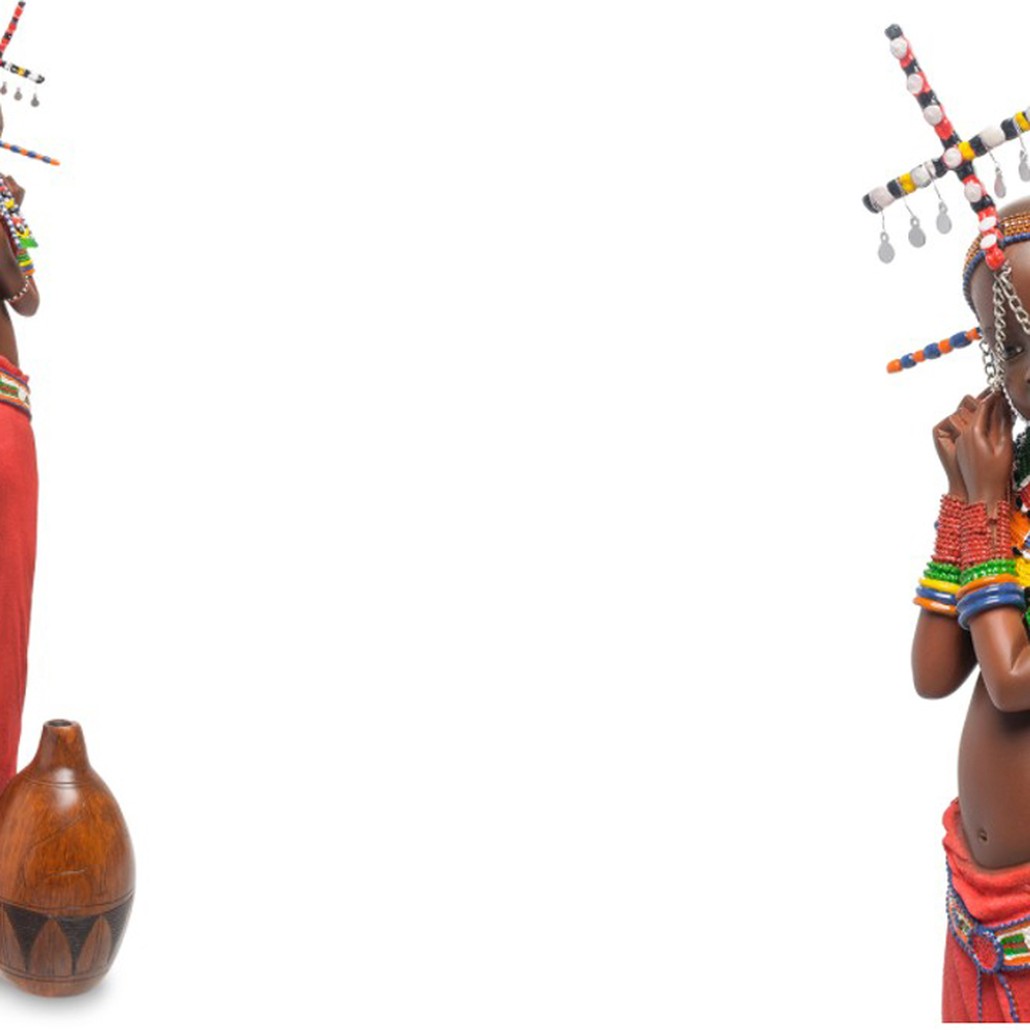 Статуэтка Tribe girl Masai