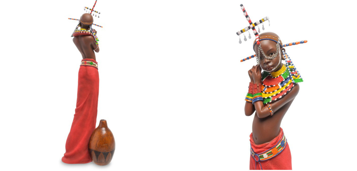 Статуэтка Tribe girl Masai