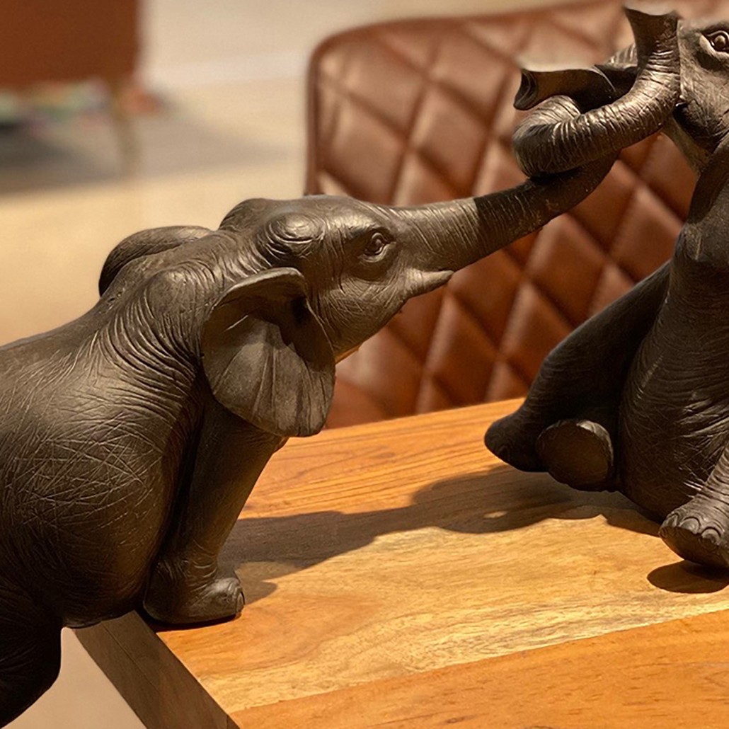 Статуэтка Two Elephants