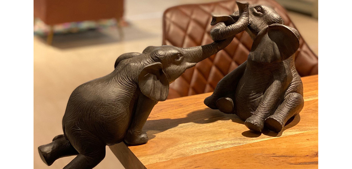 Статуэтка Two Elephants