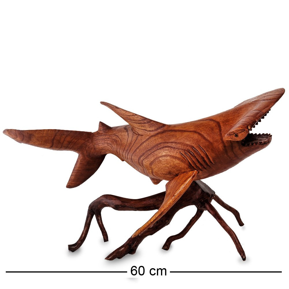 Статуэтка акула-молот деревянная Hammer