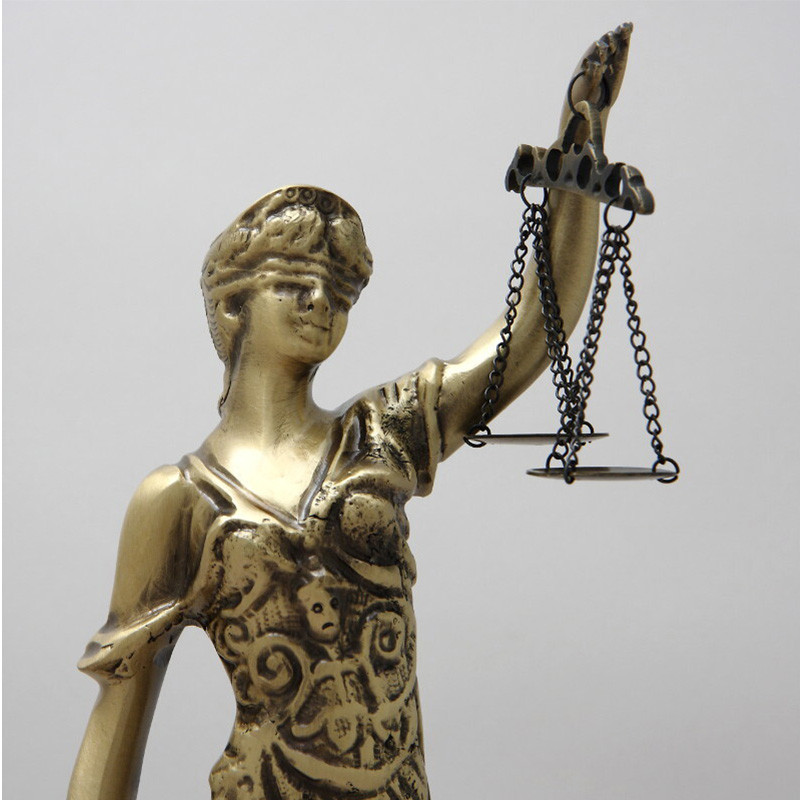 Статуэтка бронзовая Фемида Bronze Goddess