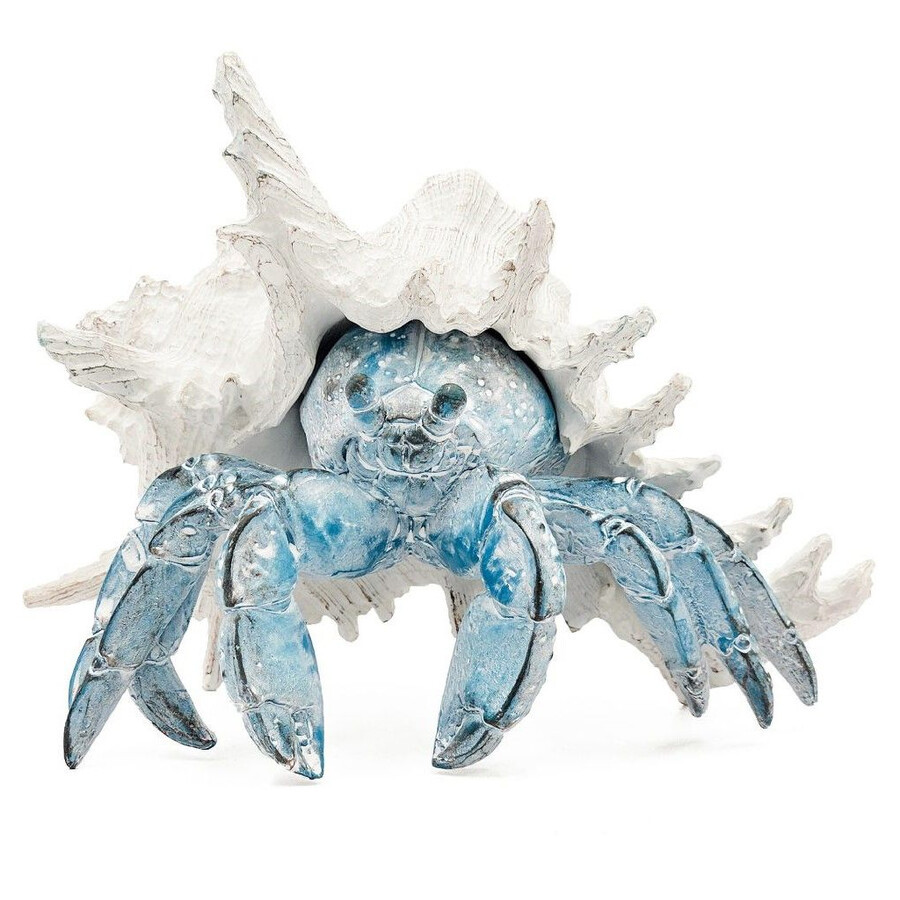 Статуэтка голубой рак с белой раковиной Marine Accessories