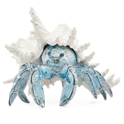 Статуэтка голубой рак с белой раковиной Marine Accessories