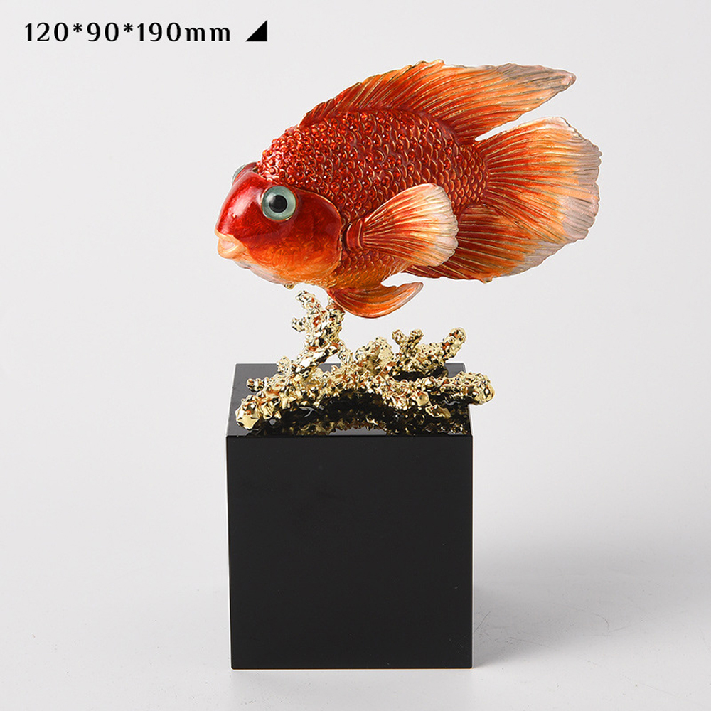 Статуэтка декоративная Рыбка-попугай Inhabitants of the Seas