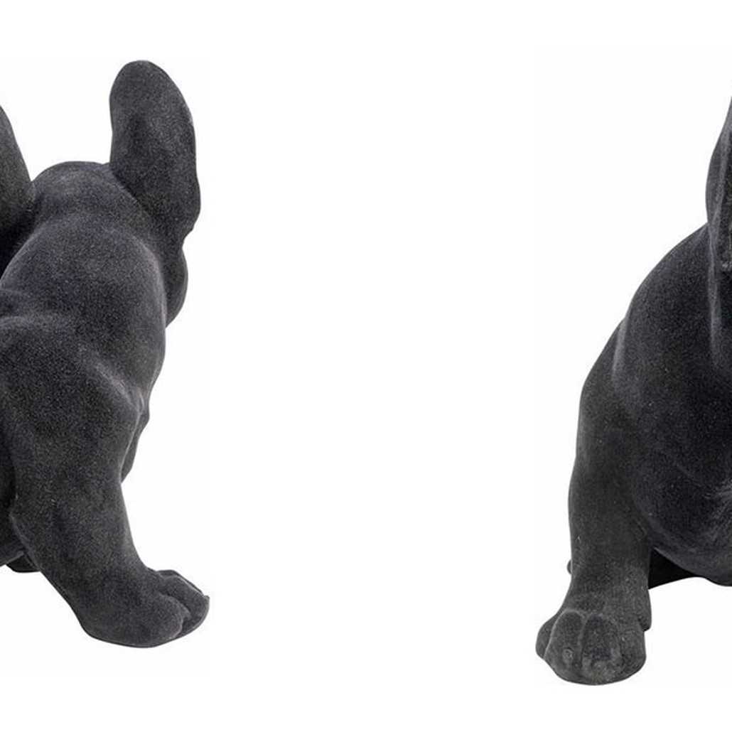 Статуэтка декоративная черная собака Black Dog