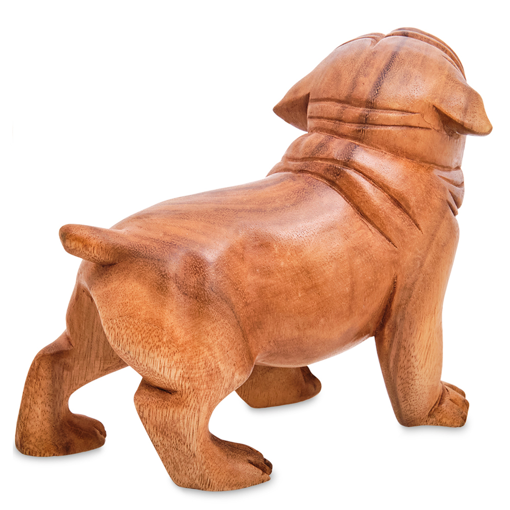 Статуэтка деревянная в виде собаки Balinese Dog