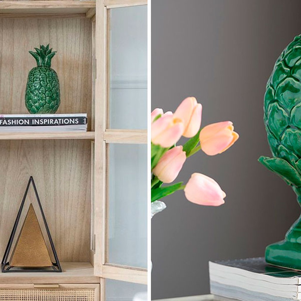 Статуэтка зеленая в виде артишока Artichoke