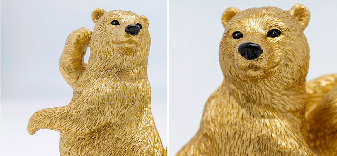 Статуэтка золотая Friendly Bears