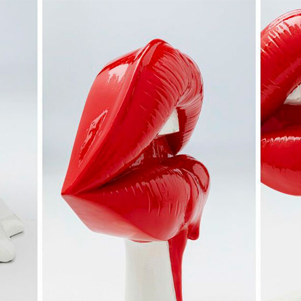 Статуэтка красная Sweet lips