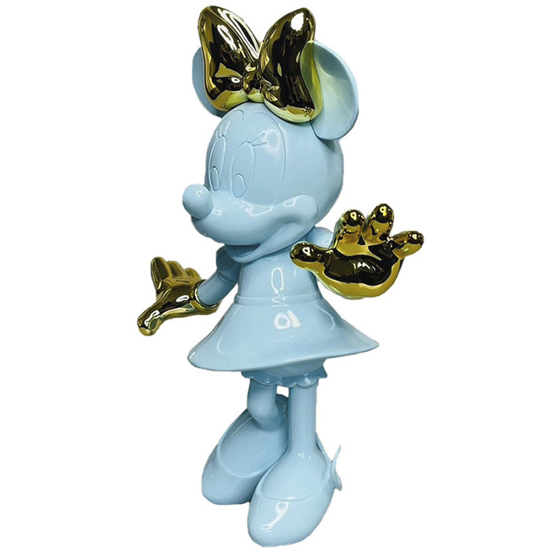 Статуэтка Минни Маус голубого цвета Minnie Mouse Blue Figurine