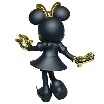 Статуэтка Минни Маус черного и золотого цвета Minnie Mouse Black&Gold Figurine