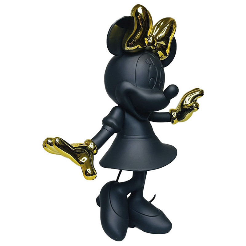 Статуэтка Минни Маус черного и золотого цвета Minnie Mouse Black&Gold Figurine
