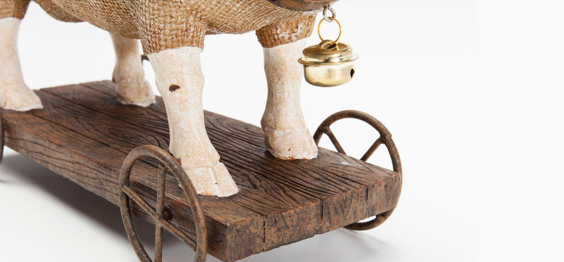 Статуэтка поросенок Brown pig