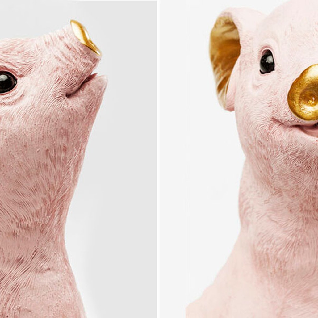 Статуэтка розовый поросенок Pink pig