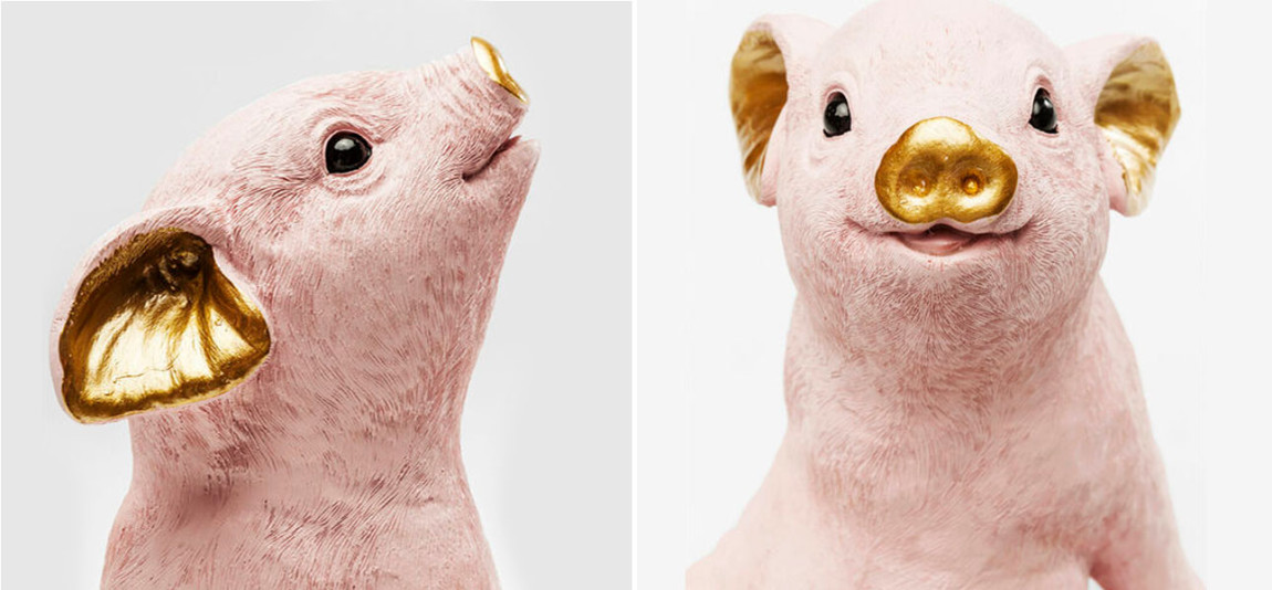 Статуэтка розовый поросенок Pink pig