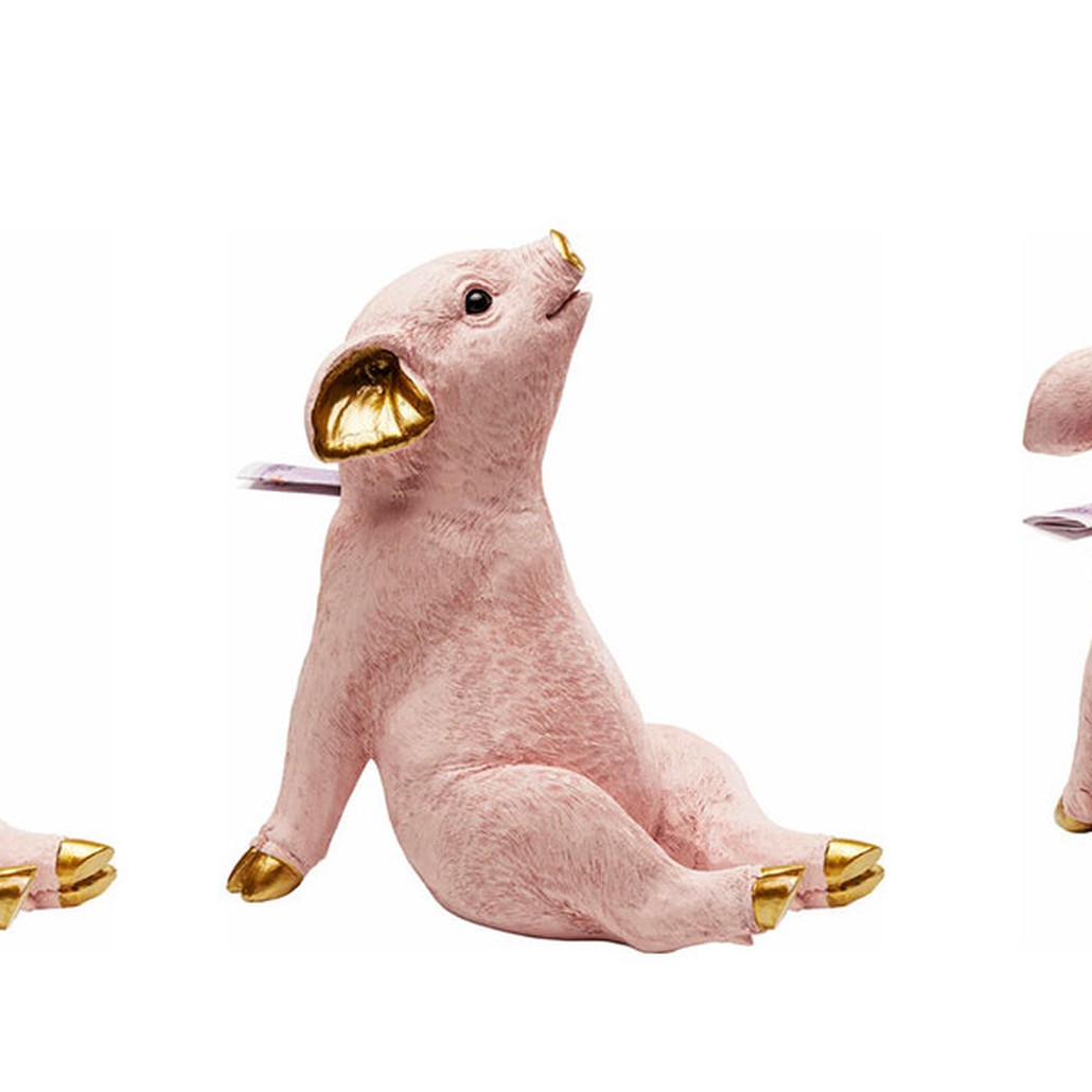 Статуэтка розовый поросенок Pink pig