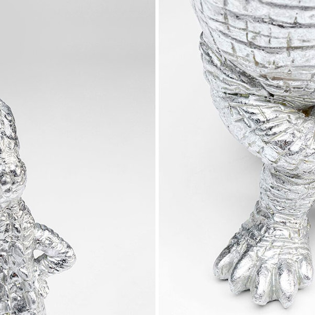 Статуэтка серебряный крокодил Crocodile collection