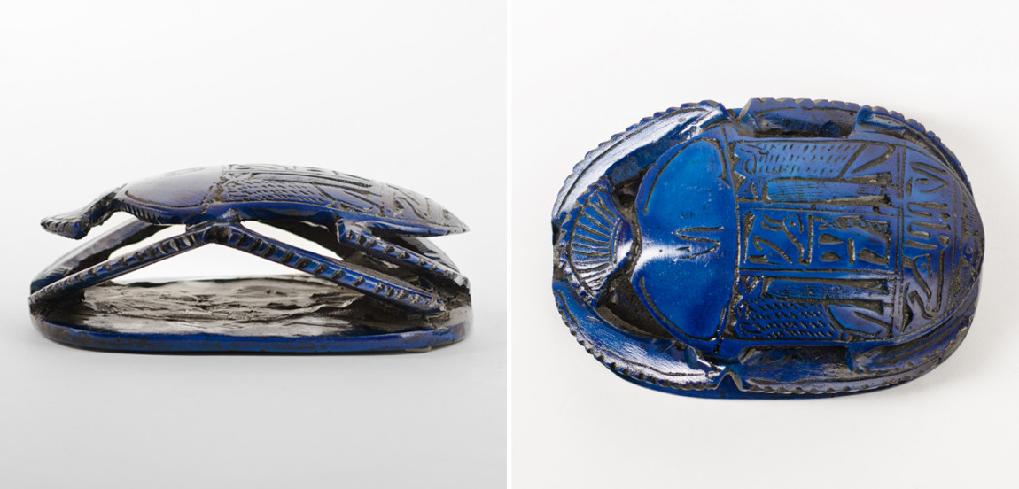 Статуэтка Скарабей Scarab Beetle blue