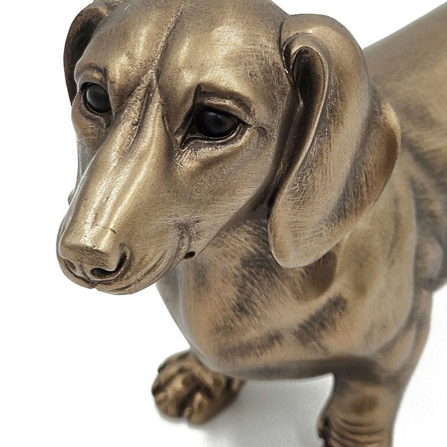Статуэтка такса с реалистичными деталями и гладкой поверхностью Dachshund Style