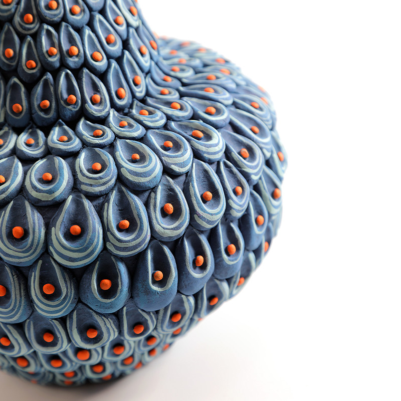 Статуэтка тропический фрукт Pandora Tropical Blue Orange Fruit