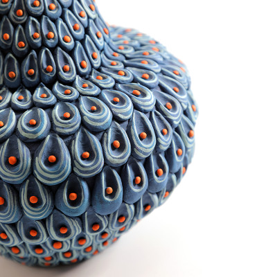 Статуэтка тропический фрукт Pandora Tropical Blue Orange Fruit