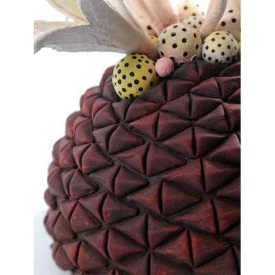 Статуэтка тропический фрукт Pandora Tropical Fruit Brown Red Creamy Flowers