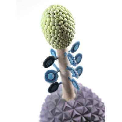 Статуэтка тропический фрукт Pandora Tropical Fruit Gradient Lilac Turquoise