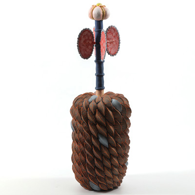 Статуэтка тропический фрукт Pandora Tropical Fruit Orange Brown Pink Flower