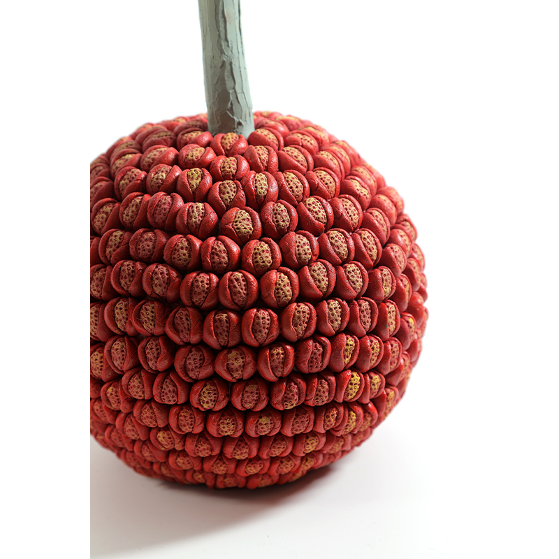 Статуэтка тропический фрукт Pandora Tropical Fruit Orange Red Round