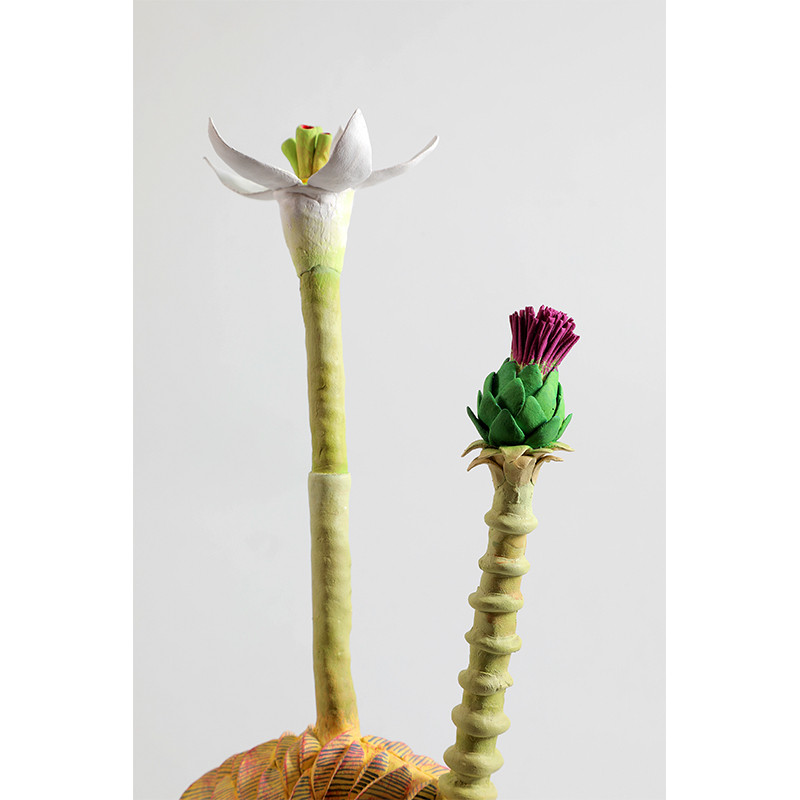 Статуэтка тропический фрукт Pandora Tropical Fruit Orange Two Flowers