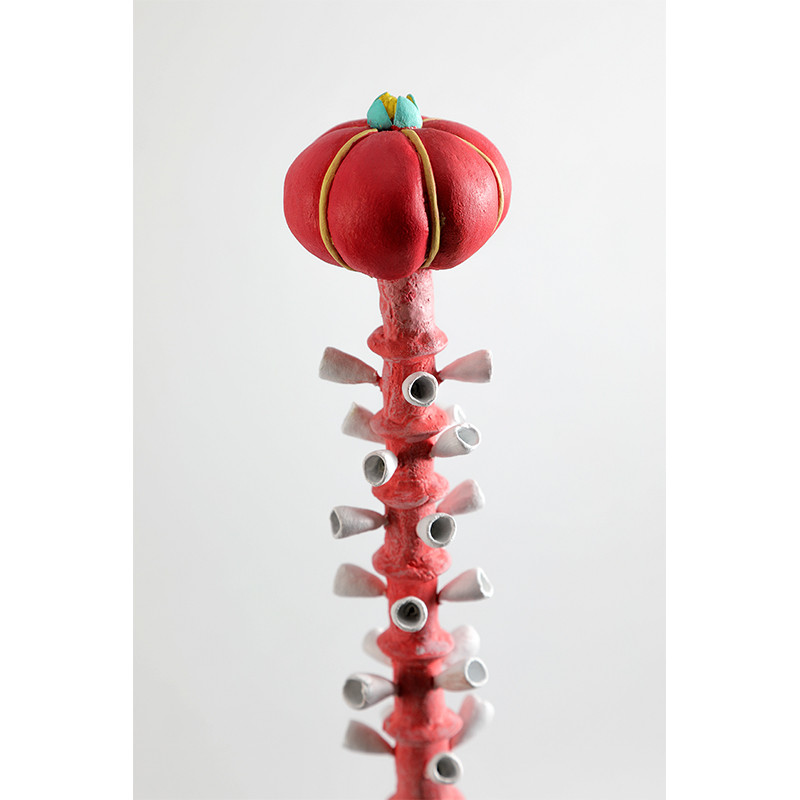 Статуэтка тропический фрукт Pandora Tropical Fruit Tall Turquoise Red