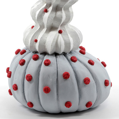 Статуэтка тропический фрукт Pandora Tropical Fruit White Grey Red