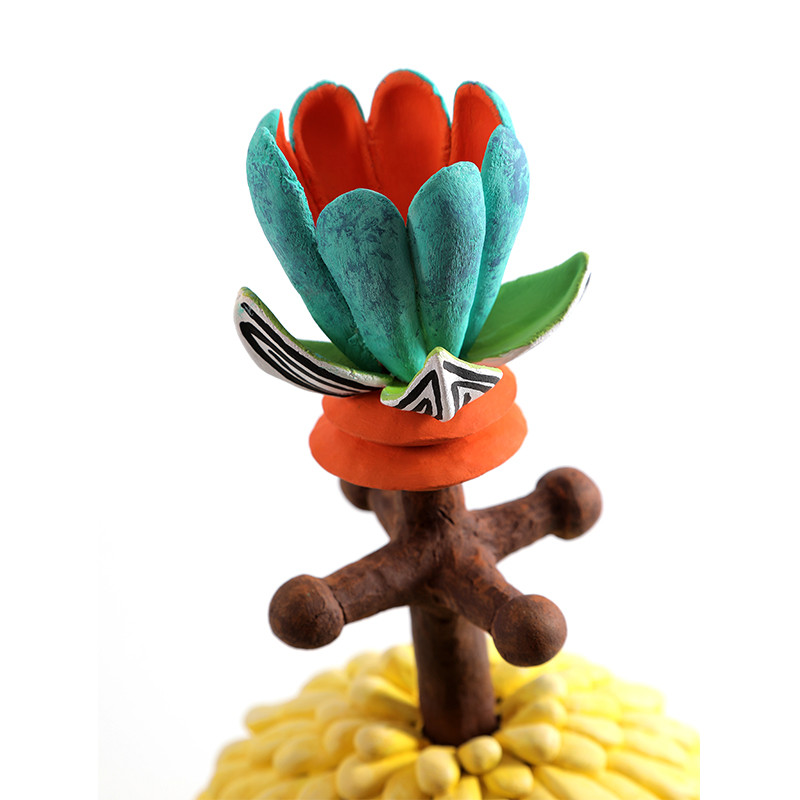 Статуэтка тропический фрукт Pandora Tropical Fruit Yellow Emerald Flower