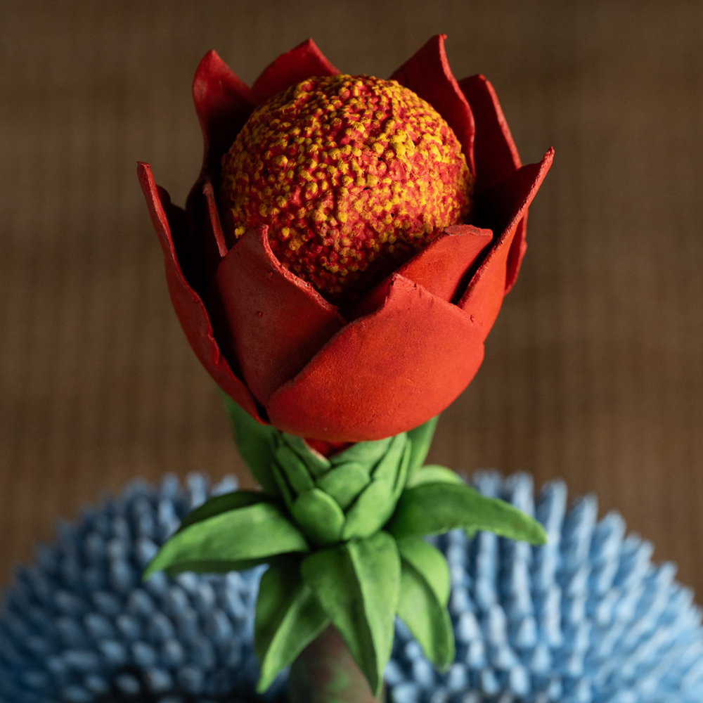 Статуэтка тропический фрукт Tropical Fruit blue