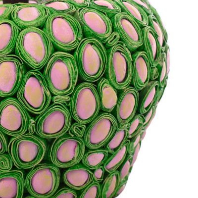 Статуэтка тропический фрукт Tropical Fruit Green Pink Flower