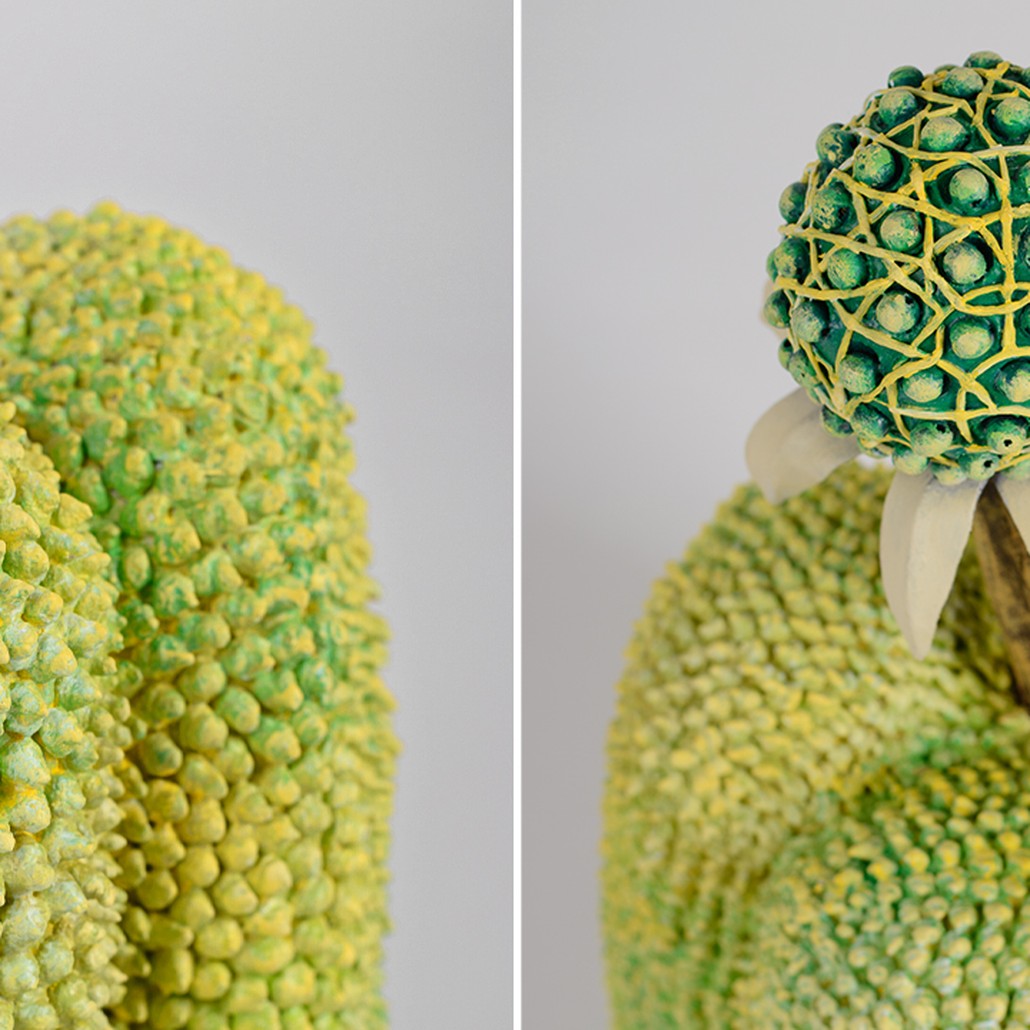 Статуэтка тропический фрукт Tropical Fruit light green