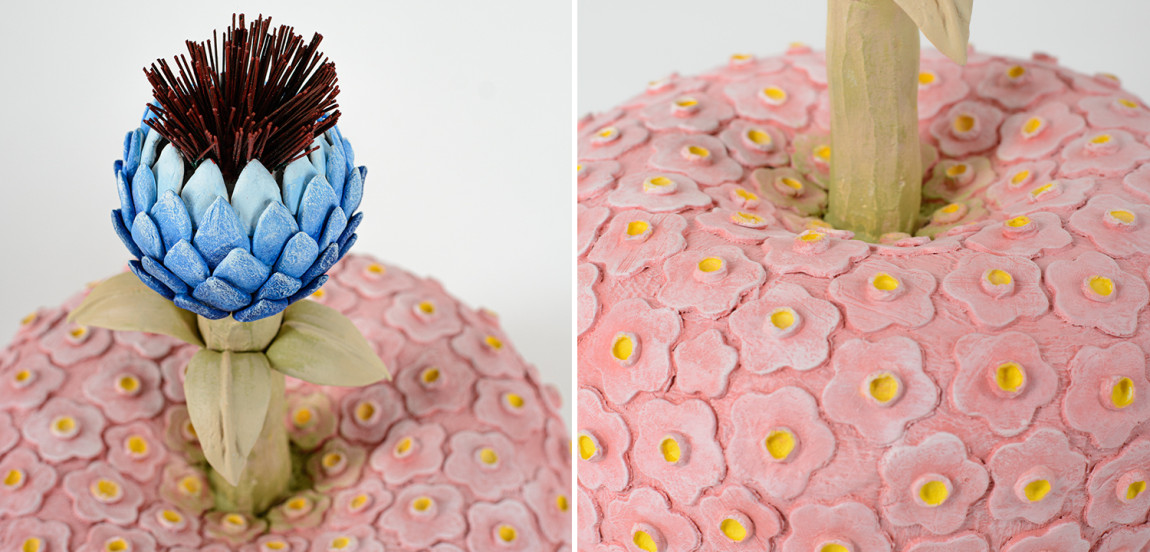 Статуэтка тропический фрукт Tropical Fruit pink