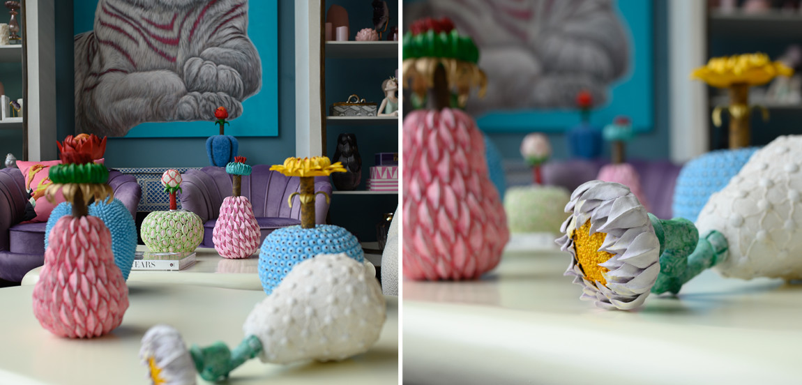 Статуэтка тропический фрукт Tropical Fruit purple