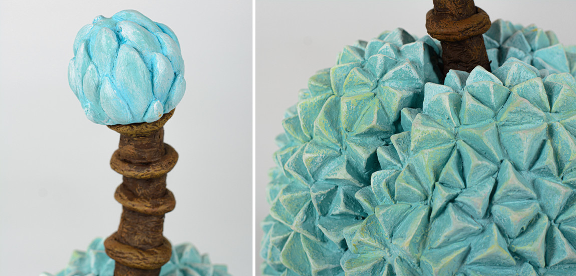 Статуэтка тропический фрукт Tropical Fruit soft blue