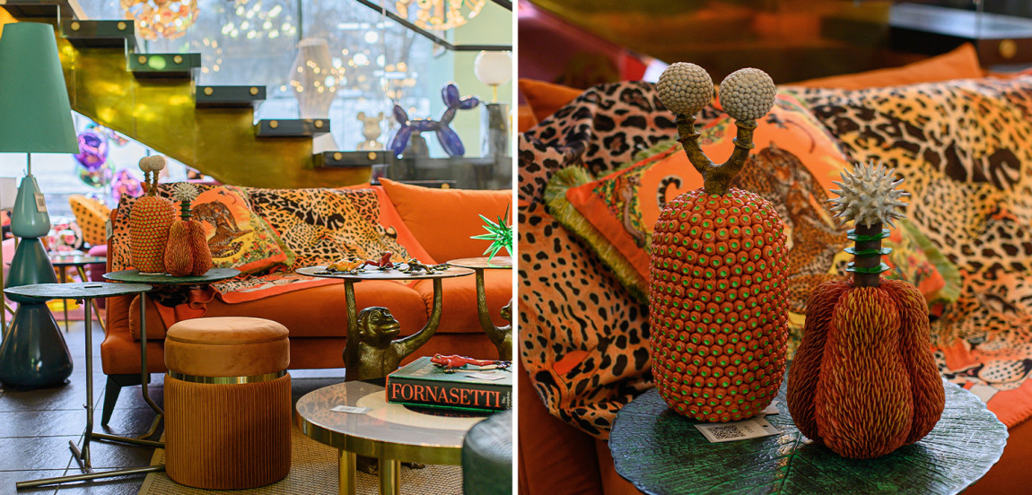 Статуэтка тропический фрукт Tropical Fruit tiger