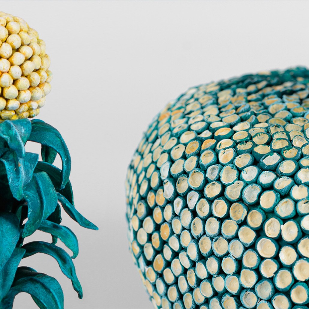 Статуэтка тропический фрукт Tropical Fruit turquoise