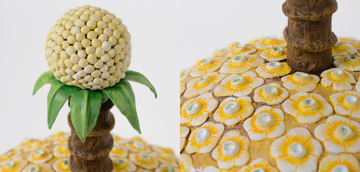 Статуэтка тропический фрукт Tropical Fruit yellow