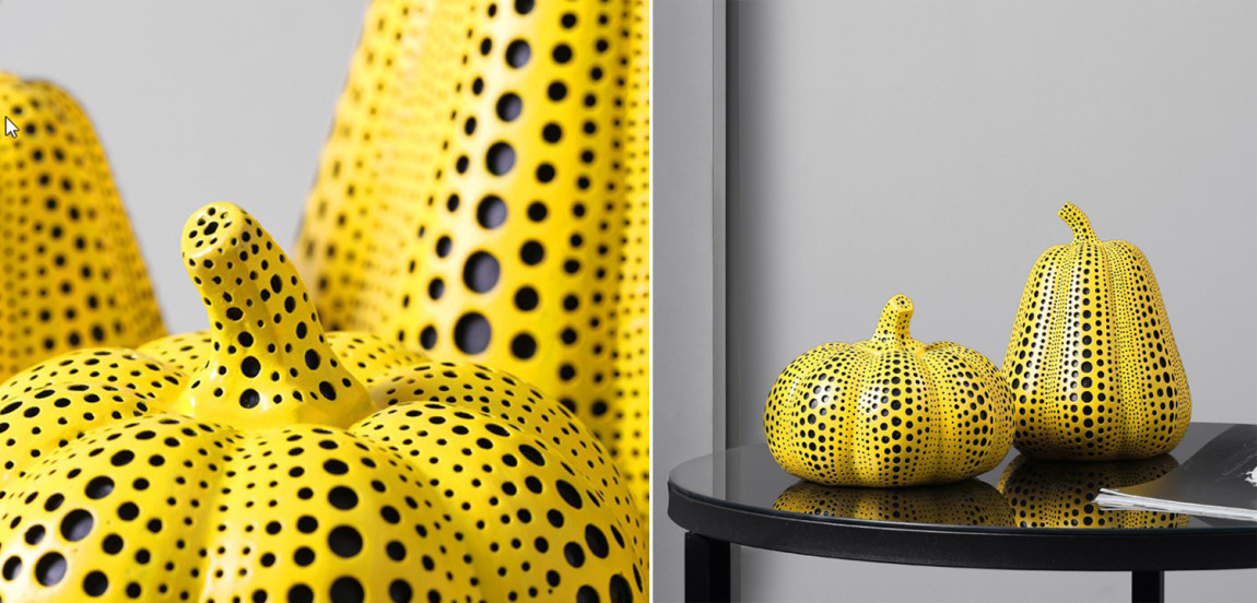 Статуэтка тыквы Kusama Yayoi II