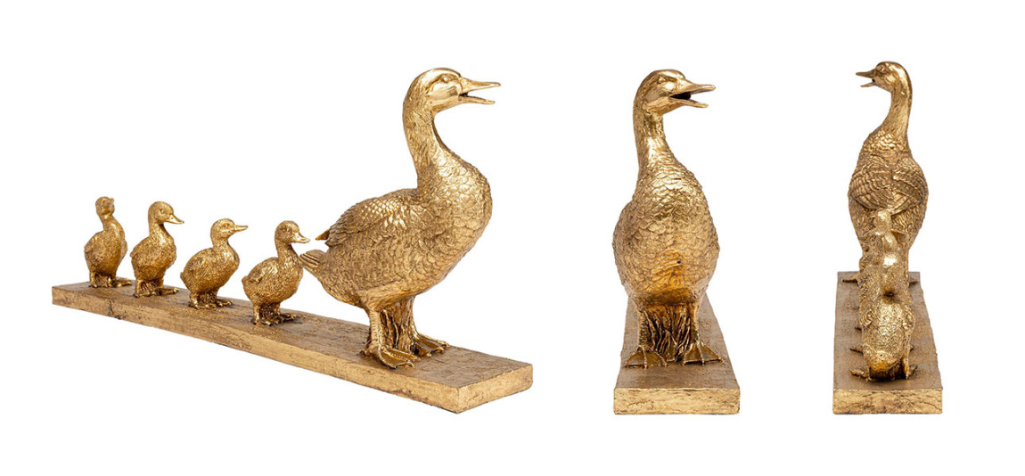 Статуэтка Утка с утятами Golden Duck