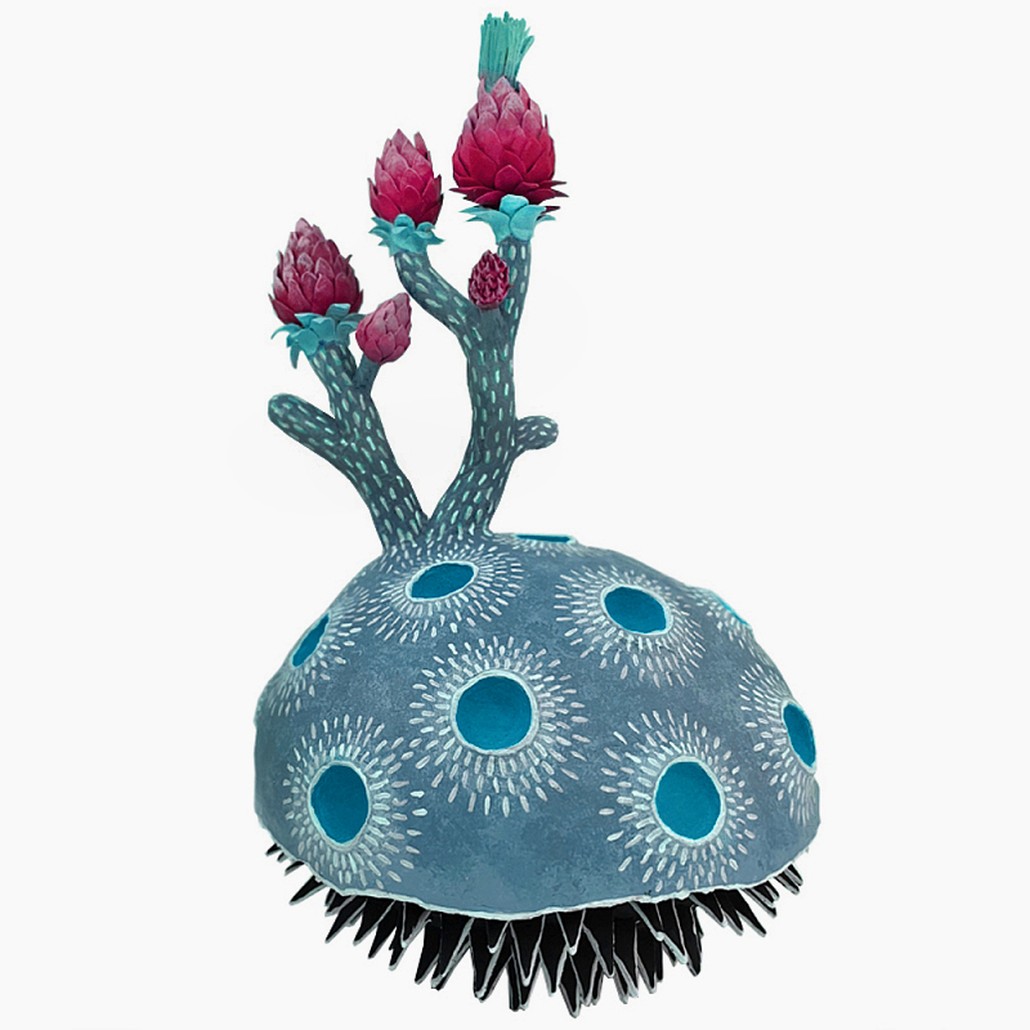 Статуэтка экзотический фрукт Exotic Tropical Fruit Blue and Black 63